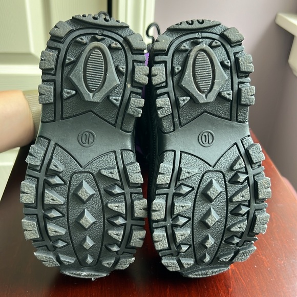 Girls Purple Tundra Quebec Wide size 10 Toddler Boot - Picture 5 of 5